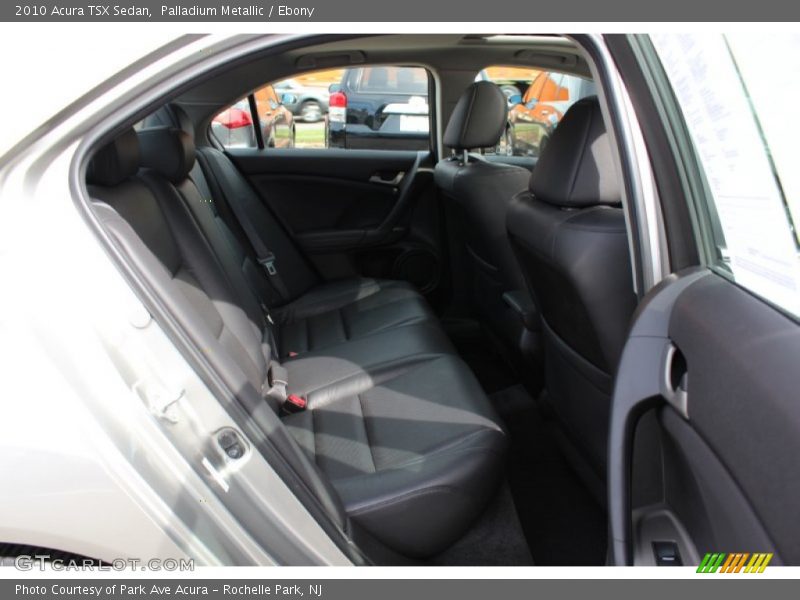 Palladium Metallic / Ebony 2010 Acura TSX Sedan