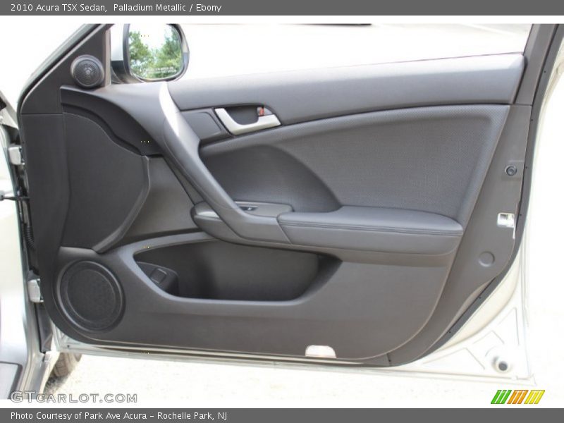 Palladium Metallic / Ebony 2010 Acura TSX Sedan