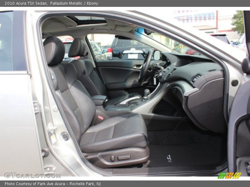 Palladium Metallic / Ebony 2010 Acura TSX Sedan