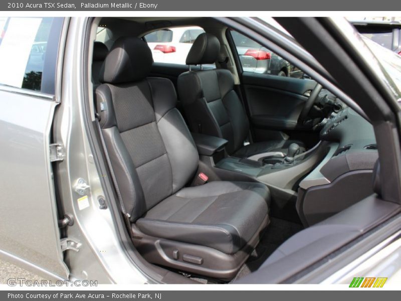 Palladium Metallic / Ebony 2010 Acura TSX Sedan
