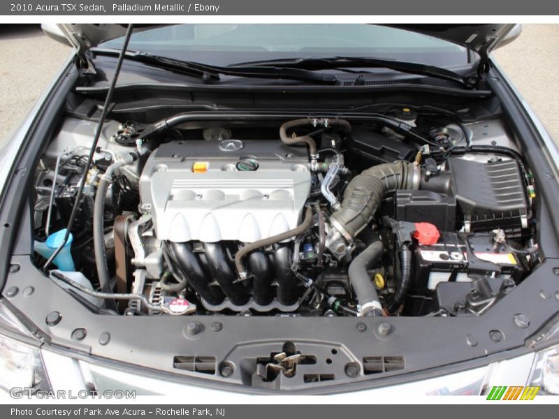 Palladium Metallic / Ebony 2010 Acura TSX Sedan