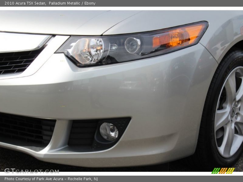 Palladium Metallic / Ebony 2010 Acura TSX Sedan