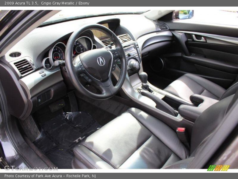 Ebony Interior - 2009 TL 3.5 