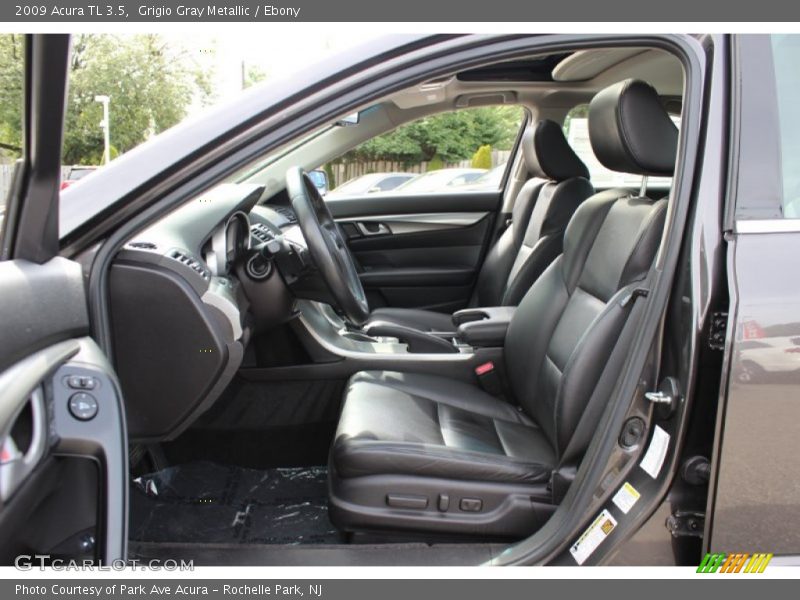 Front Seat of 2009 TL 3.5