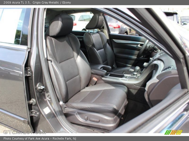 Grigio Gray Metallic / Ebony 2009 Acura TL 3.5