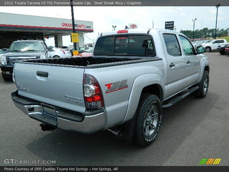 Silver Streak Mica / Graphite 2012 Toyota Tacoma V6 TSS Prerunner Double Cab