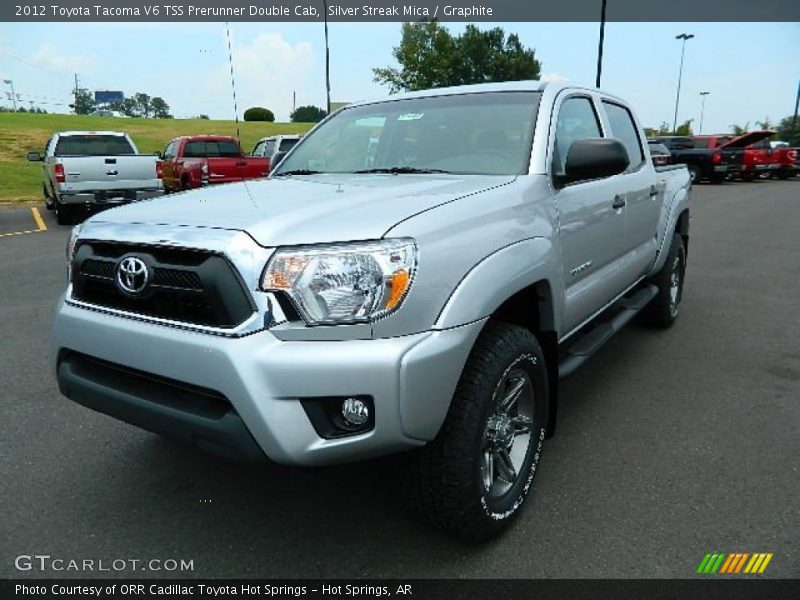 Silver Streak Mica / Graphite 2012 Toyota Tacoma V6 TSS Prerunner Double Cab