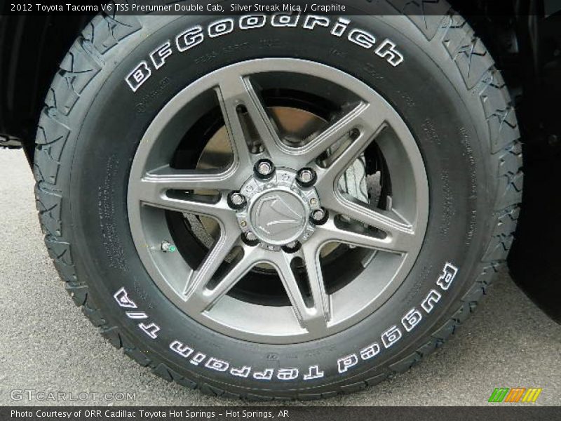 Silver Streak Mica / Graphite 2012 Toyota Tacoma V6 TSS Prerunner Double Cab