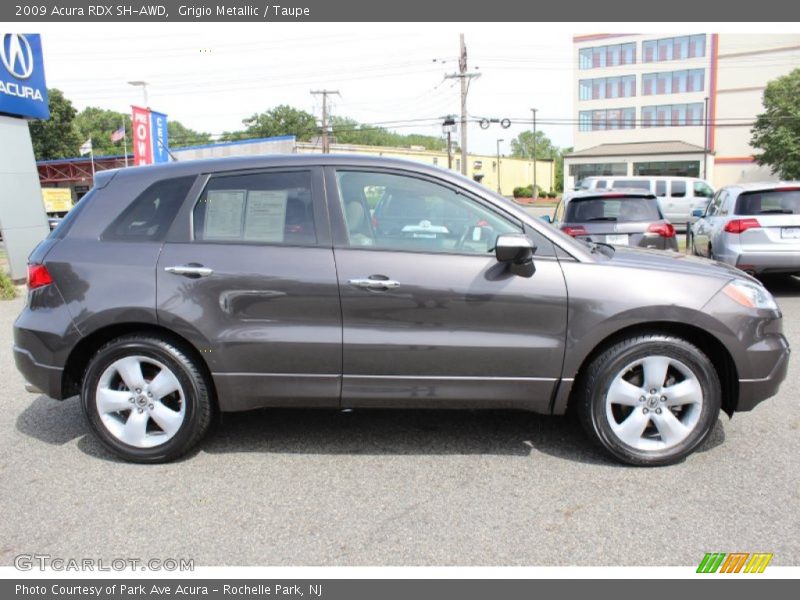 Grigio Metallic / Taupe 2009 Acura RDX SH-AWD