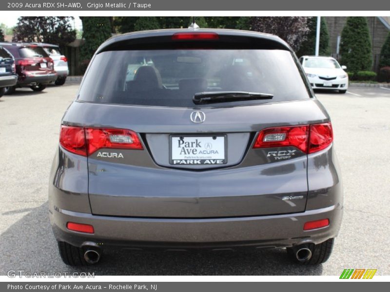 Grigio Metallic / Taupe 2009 Acura RDX SH-AWD