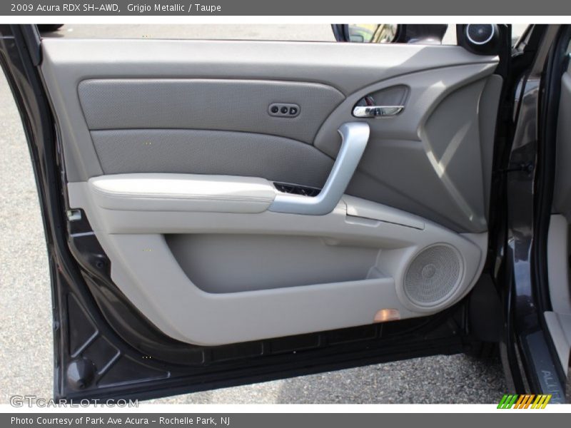 Grigio Metallic / Taupe 2009 Acura RDX SH-AWD