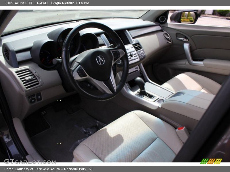 Grigio Metallic / Taupe 2009 Acura RDX SH-AWD