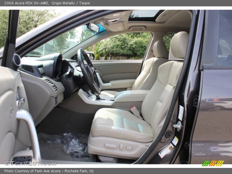 Grigio Metallic / Taupe 2009 Acura RDX SH-AWD