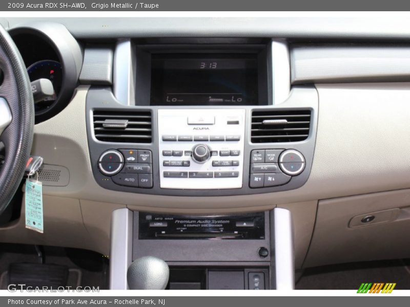 Grigio Metallic / Taupe 2009 Acura RDX SH-AWD