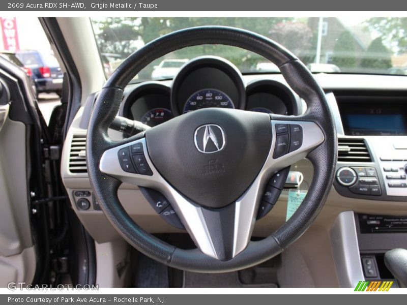 Grigio Metallic / Taupe 2009 Acura RDX SH-AWD