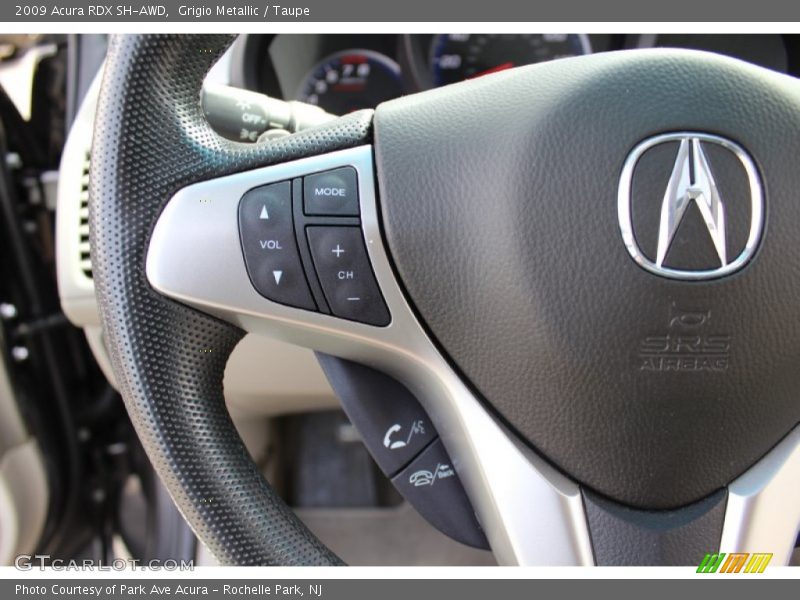 Grigio Metallic / Taupe 2009 Acura RDX SH-AWD