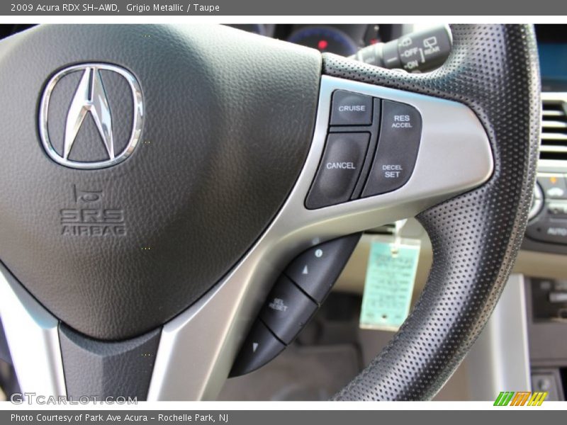 Grigio Metallic / Taupe 2009 Acura RDX SH-AWD