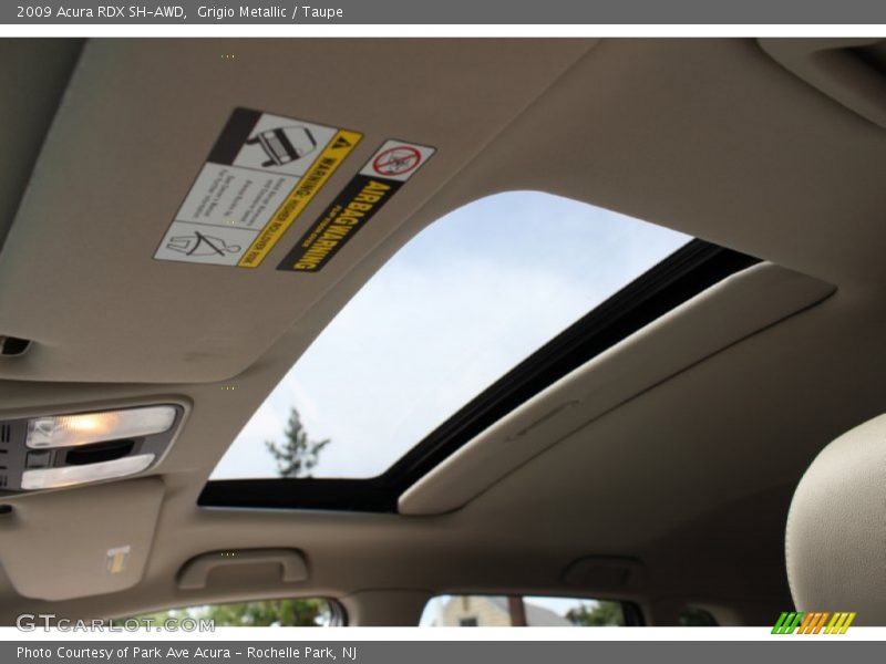 Grigio Metallic / Taupe 2009 Acura RDX SH-AWD