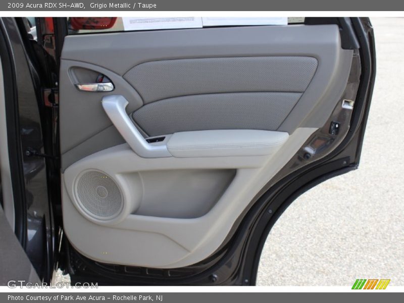 Grigio Metallic / Taupe 2009 Acura RDX SH-AWD