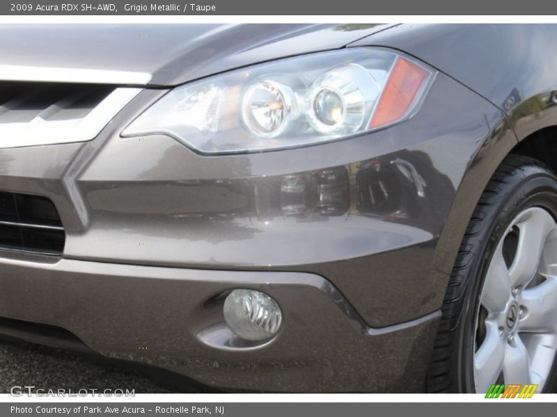 Grigio Metallic / Taupe 2009 Acura RDX SH-AWD