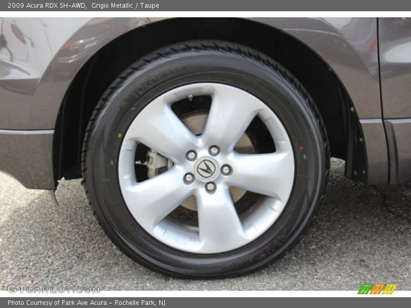 Grigio Metallic / Taupe 2009 Acura RDX SH-AWD