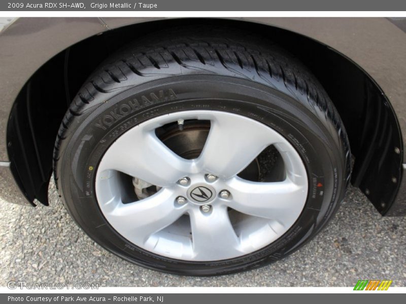 Grigio Metallic / Taupe 2009 Acura RDX SH-AWD