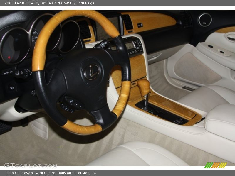 Ecru Beige Interior - 2003 SC 430 