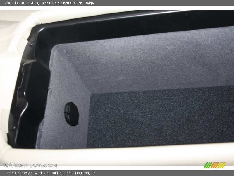White Gold Crystal / Ecru Beige 2003 Lexus SC 430