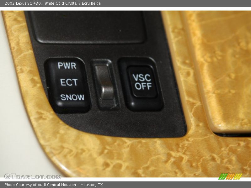 Controls of 2003 SC 430