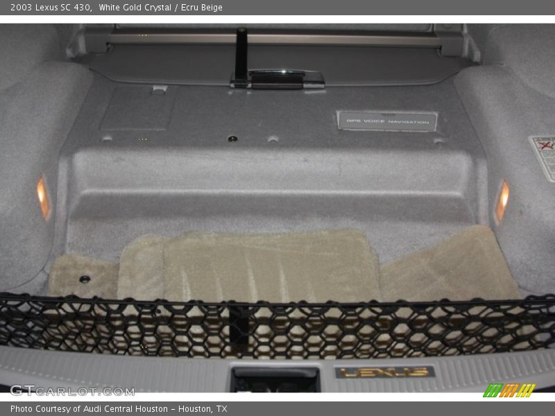  2003 SC 430 Trunk
