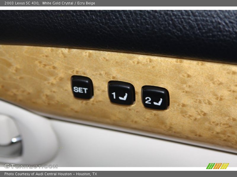 Controls of 2003 SC 430