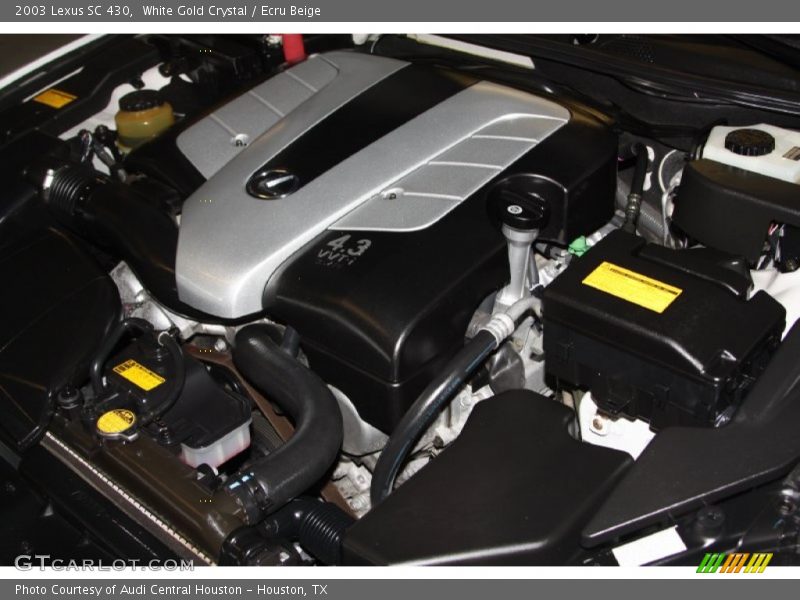  2003 SC 430 Engine - 4.3 Liter DOHC 32 Valve VVT-i V8