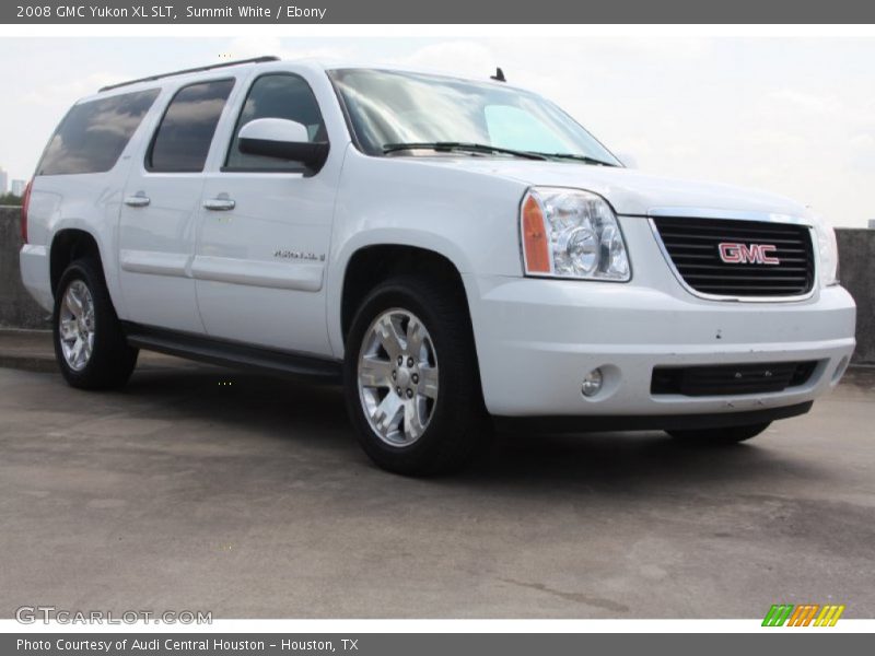 Summit White / Ebony 2008 GMC Yukon XL SLT