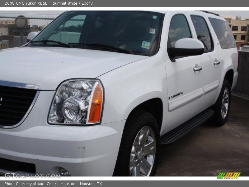 Summit White / Ebony 2008 GMC Yukon XL SLT