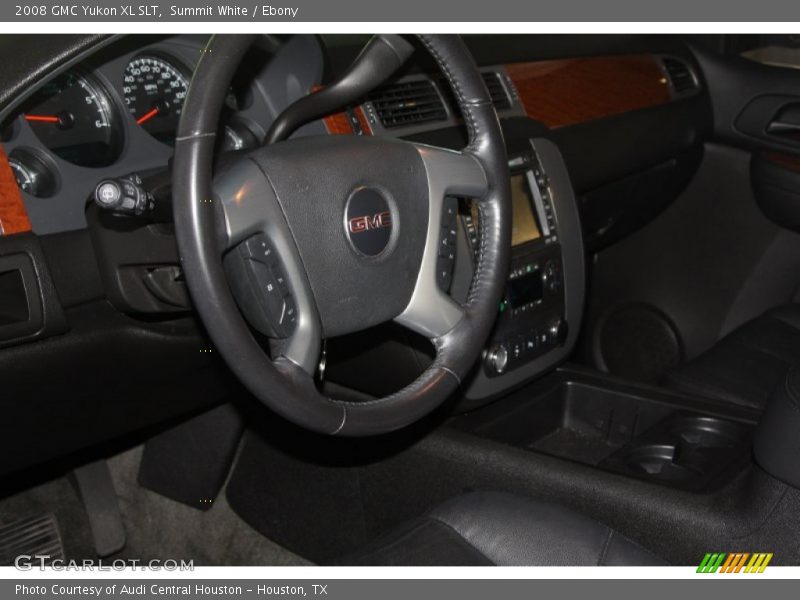 Summit White / Ebony 2008 GMC Yukon XL SLT