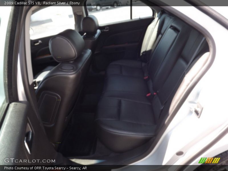Radiant Silver / Ebony 2009 Cadillac STS V8