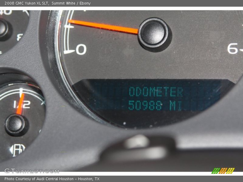Summit White / Ebony 2008 GMC Yukon XL SLT