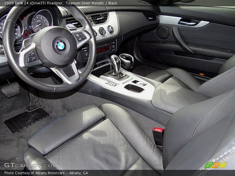 Black Interior - 2009 Z4 sDrive35i Roadster 