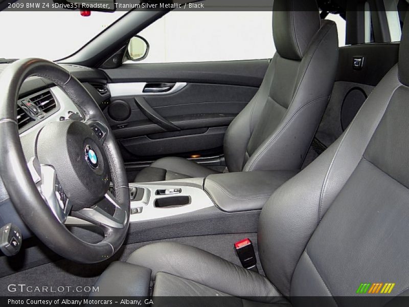 Front Seat of 2009 Z4 sDrive35i Roadster