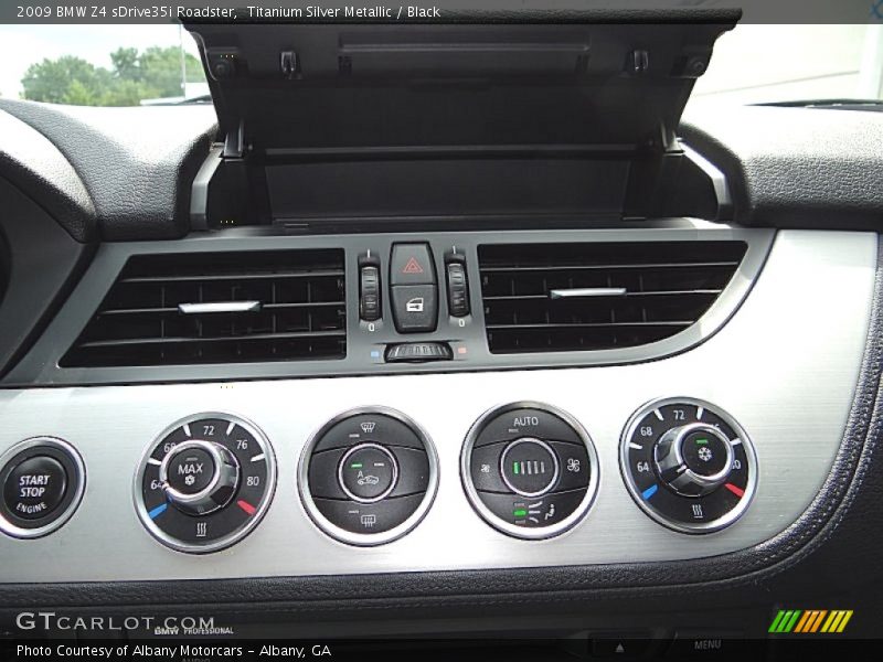 Controls of 2009 Z4 sDrive35i Roadster