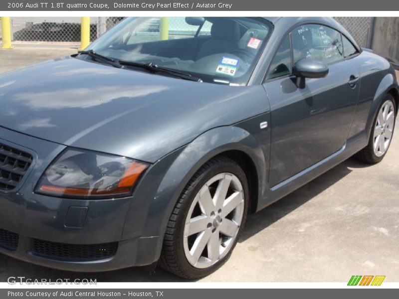 Dolomite Grey Pearl Effect / Aviator Grey 2006 Audi TT 1.8T quattro Coupe