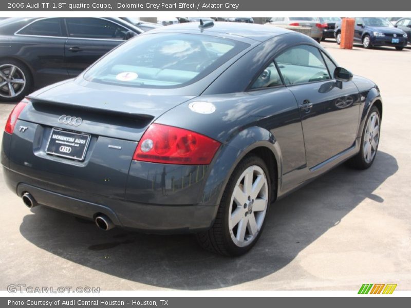 Dolomite Grey Pearl Effect / Aviator Grey 2006 Audi TT 1.8T quattro Coupe
