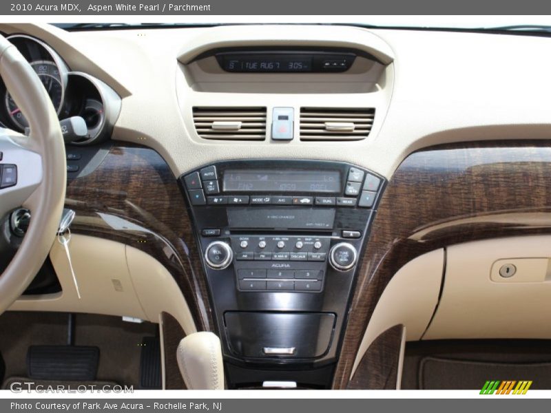 Aspen White Pearl / Parchment 2010 Acura MDX