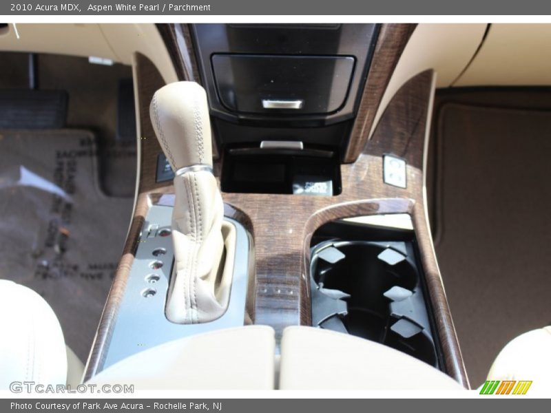 Aspen White Pearl / Parchment 2010 Acura MDX