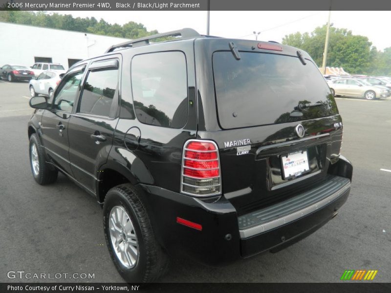 Black / Black/Light Parchment 2006 Mercury Mariner Premier 4WD
