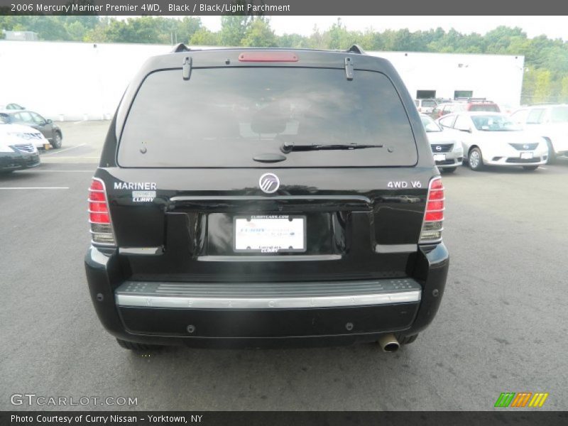 Black / Black/Light Parchment 2006 Mercury Mariner Premier 4WD