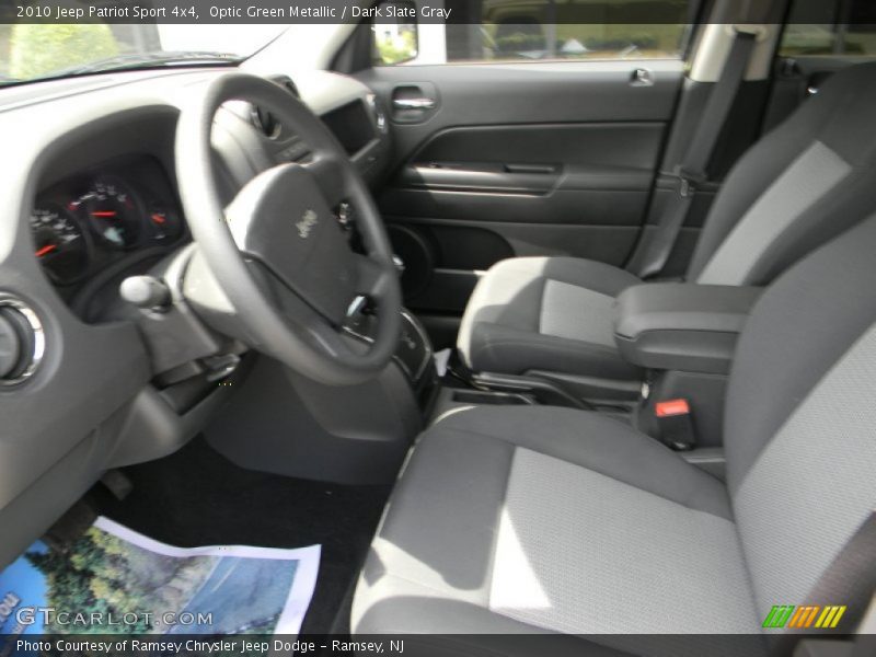 Optic Green Metallic / Dark Slate Gray 2010 Jeep Patriot Sport 4x4