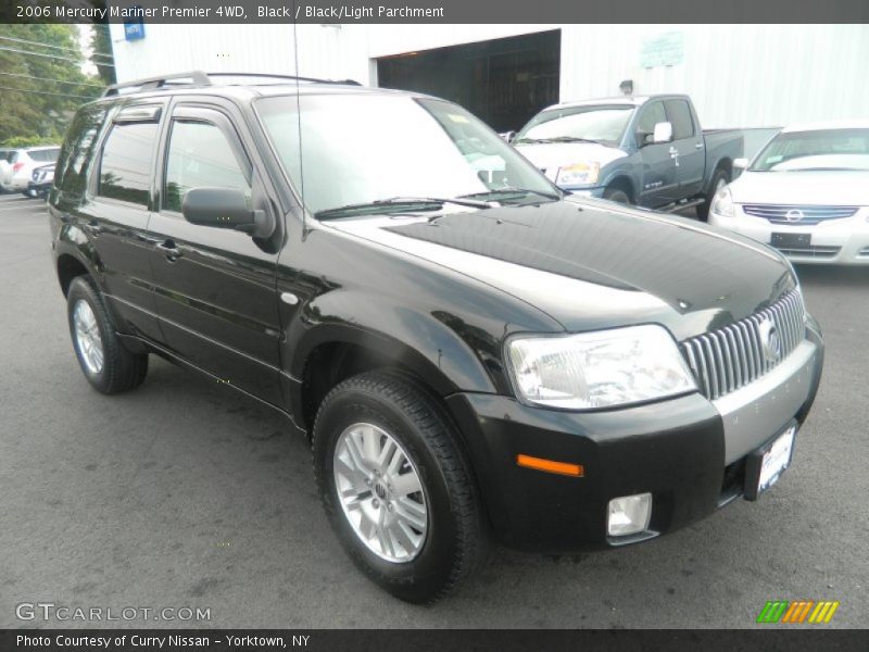 Black / Black/Light Parchment 2006 Mercury Mariner Premier 4WD