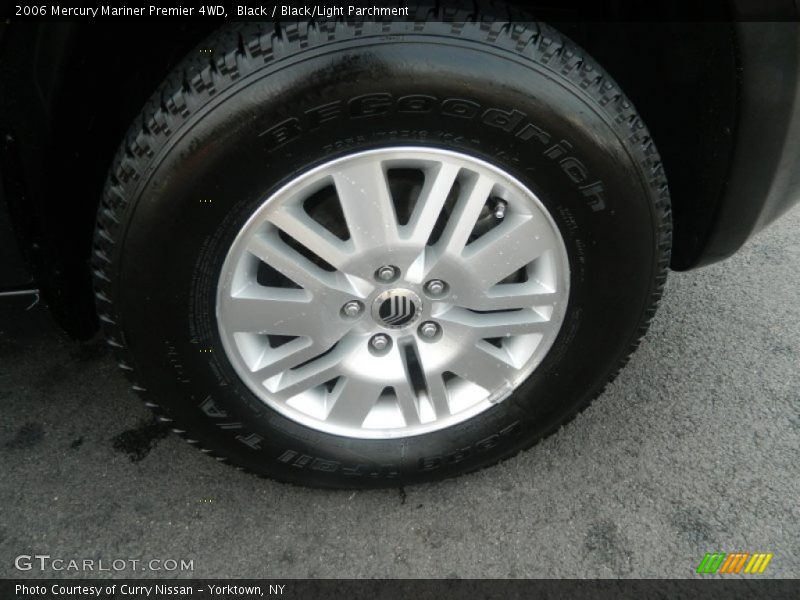 Black / Black/Light Parchment 2006 Mercury Mariner Premier 4WD