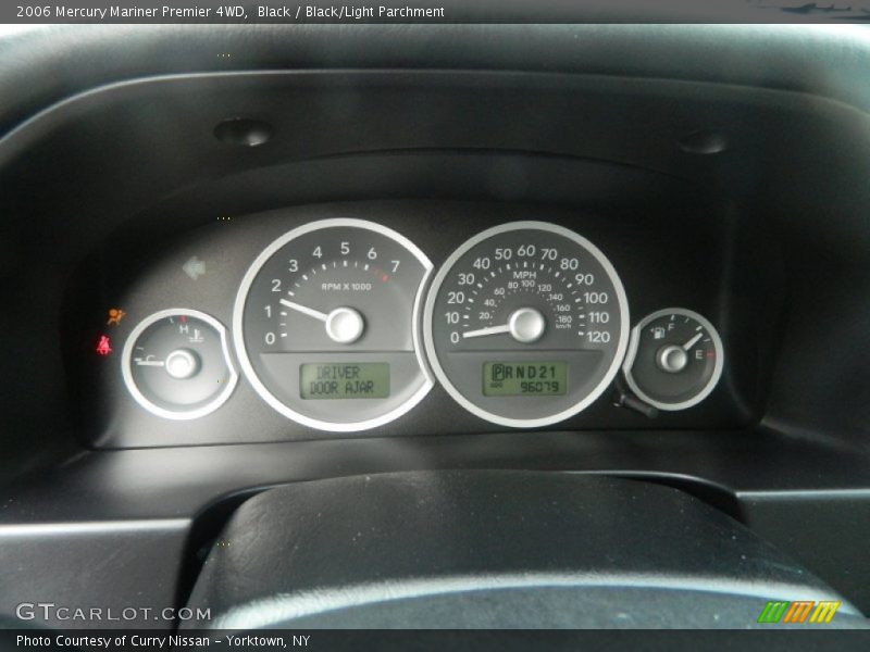 Black / Black/Light Parchment 2006 Mercury Mariner Premier 4WD